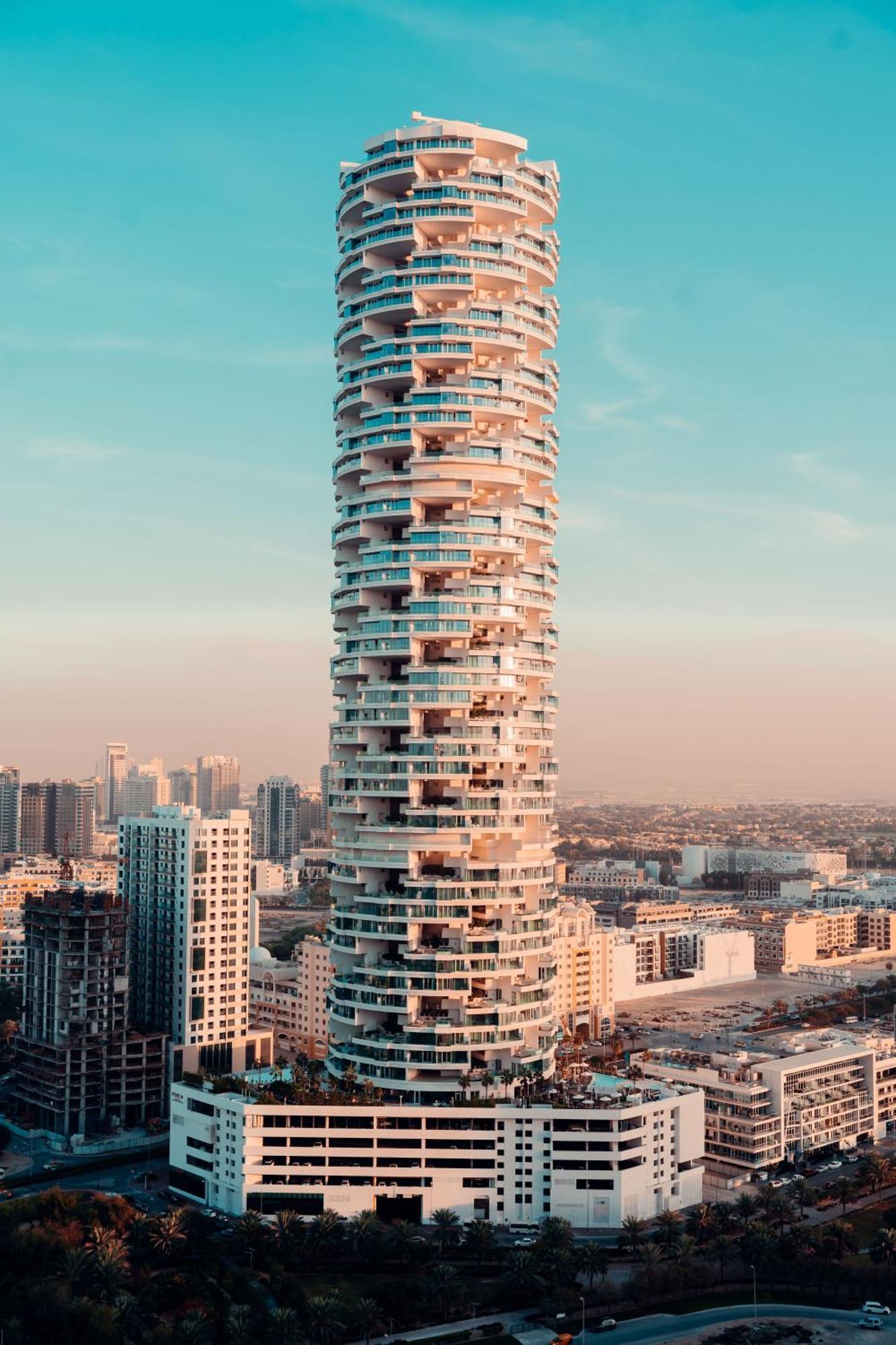 Five Jumeirah Village Дубай Экстерьер фото The tower